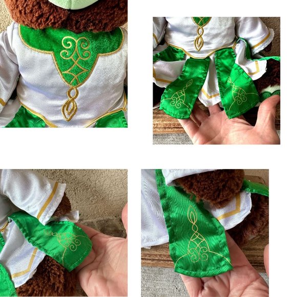 Build A Bear Thin Mints Teddy Bear Irish Dancing Girl Dress Girl Scouts … - Picture 10 of 12